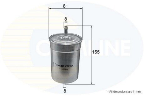 Фільтр палива COMLINE EFF006 (фото 1)