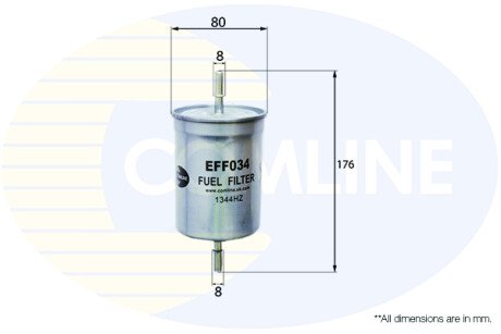 Фільтр палива COMLINE EFF034