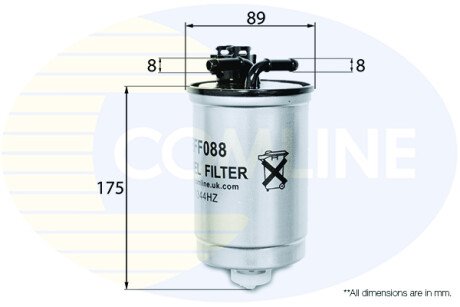 Фільтр палива COMLINE EFF088