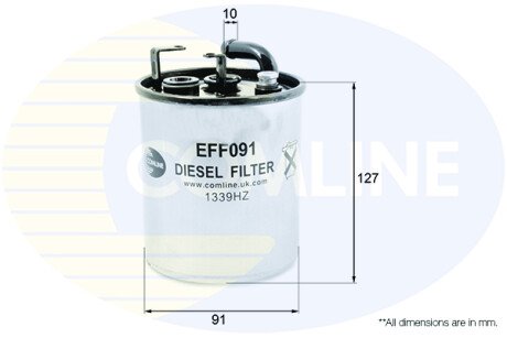 Фільтр палива COMLINE EFF091