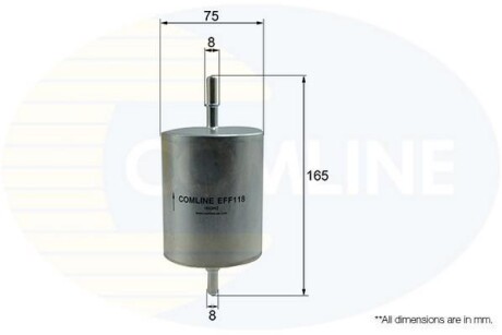 Фільтр палива COMLINE EFF118