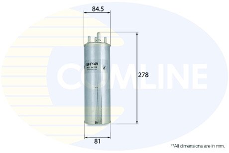 Фільтр палива COMLINE EFF149