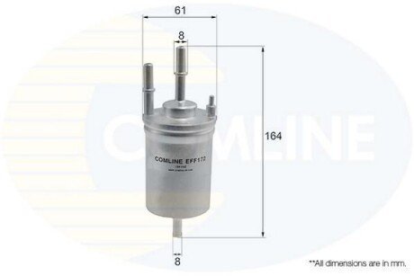 Фільтр палива COMLINE EFF172