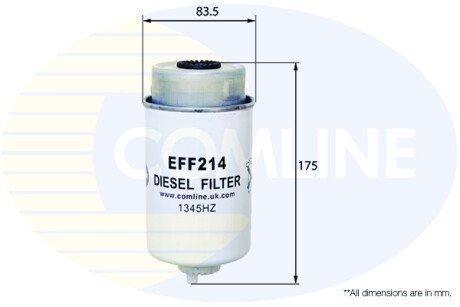 Фільтр палива COMLINE EFF214