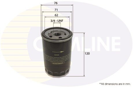 Масляный фильтр COMLINE EOF036