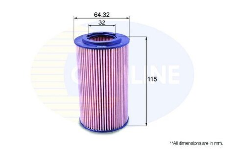 Масляный фильтр COMLINE EOF092