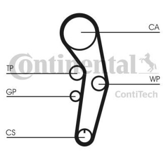 Ремінь ГРМ Contitech CT1090