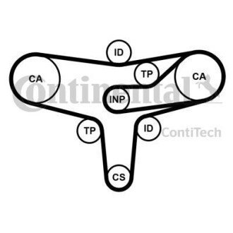 Contitech CT1117K2PRO