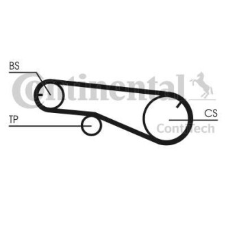 Комплект ремня грм CONTINENTAL Contitech CT1141K1