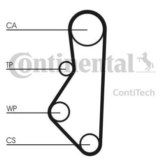 Belt CONTINENTAL CTAM Contitech CT533