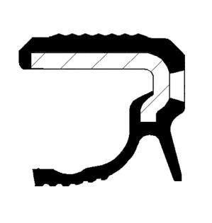 U.53x71x7 ACM BAESSSLRDX7 + CORTECO 49386952