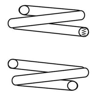 Пружина передня BMW E 81,E82,E90,E91,E92 05- CS Germany 14101243 (фото 1)