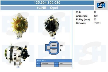 Автозапчасть CV PSH 135604100080