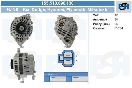 Генератор CV PSH 155510090130