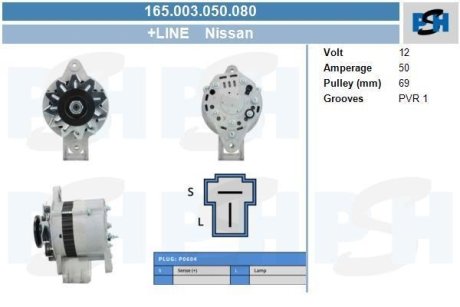 Генератор CV PSH 165003050080