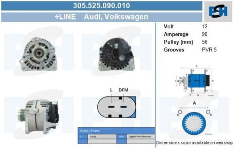 Автозапчасть CV PSH 305525090010