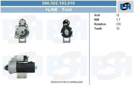 Стартер CV PSH 590502103010