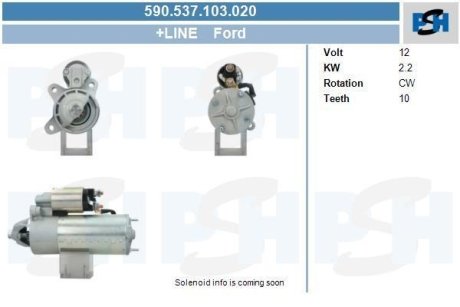 Стартер CV PSH 590537103020