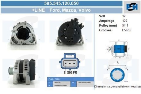 Генератор CV PSH 595545120050