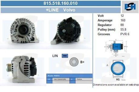 Автозапчасть CV PSH 815518160010