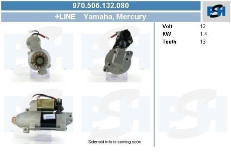 Стартер CV PSH 970506132080