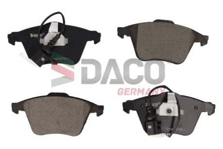 Гальмiвнi колодки Aud DACO Germany 320221