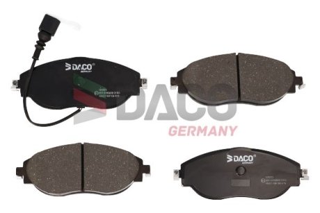 Гальмiвнi колодки AUD DACO Germany 320223