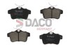 Колодки тормозные (задние) Citroen C4 09-/DS4/DS5 11-15/Peugeot 308/508/3008/5008 09-18 DACO DACO Germany 320605 (фото 1)