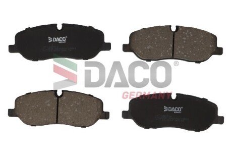 Колодки гальмівні (передні) Land Rover Discovery III/IV 04-18/Range Rover III 02-12/Sport I 05-13 DACO DACO Germany 322014