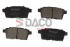 Колодки гальмівні (передні) Mazda CX-7/CX-9 06-/Mitsubishi Eclipse 17- (Advics) (з датчиком) DACO DACO Germany 322246 (фото 1)
