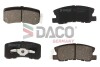 Колодки тормозные (задние) Citroen C4/Peugeot 4008 12-/Dodge/Jeep/Mitsubishi Outlander 06-/Pajero 91 DACO DACO Germany 322536 (фото 1)