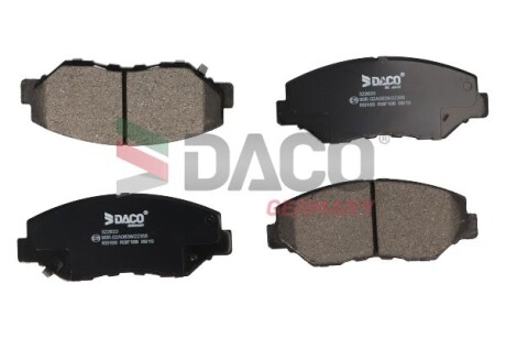 Комплект гальмівних колодок DACO DACO Germany 322633
