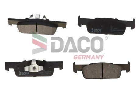 Колодки гальмівні (передні) Dacia Logan 12-/Renault Clio IV/Sandero/Twingo 13-/Smart Fortwo 14- DACO DACO Germany 323032 (фото 1)