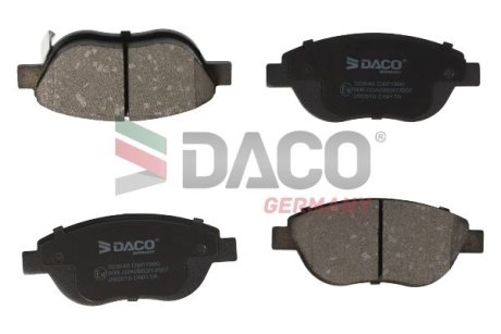 Гальмівні колодки DACO Germany 323646