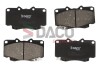Колодки гальмівні (передні) Citroen С1/Peugeot 107/Toyota Aygo 05- (Bendix-Bosch) DACO DACO Germany 323941 (фото 1)