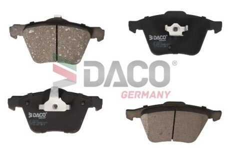 Колодки гальмівні дискові пер. DACO Germany 324101