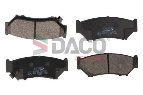 Колодки гальмівні перед. SUZUKI GRAND VITARA 05- DACO Germany 325220