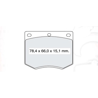 Гальмівні колодки DAFMI DAFMI / INTELLI D359E