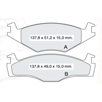 Гальмівні колодки DAFMI DAFMI / INTELLI D364E