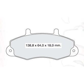 Гальмівні колодки DAFMI DAFMI / INTELLI D837E