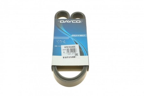 Ремень генератора поликлиновый DAYCO 6PK1024EE