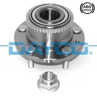 MAZDA Ступица задняя с кольцом ABS MAZDA 6 02-, 323 -04, 626 -02, Premacy 99-. DAYCO KWD1281