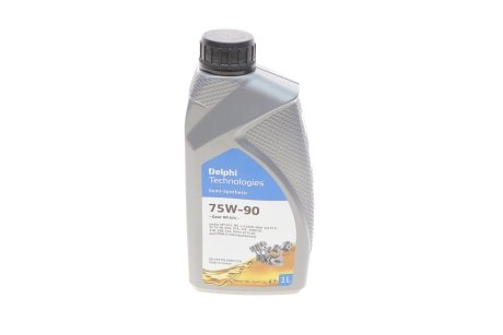 Масло трансмиссионное GEAR OIL 75W90 1L Delphi 25067150 (фото 1)