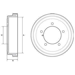 Тормозной барабан Delphi BF531