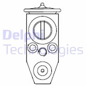 Стопорный клапан Delphi CB1016V