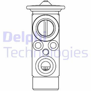 Стопорный клапан Delphi CB1021V