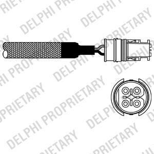 Лямбда-зонд Delphi ES1058012B1