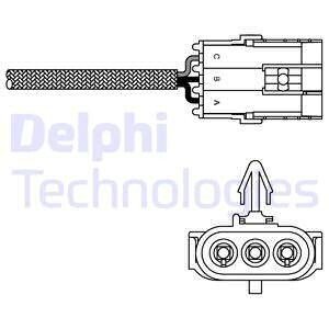 Датчик кисню Delphi ES1097012B1