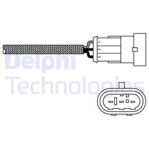 Датчик кисню Delphi ES1097112B1