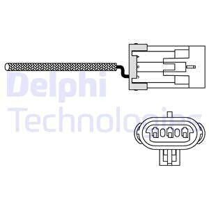 Датчик кисню Delphi ES1098812B1